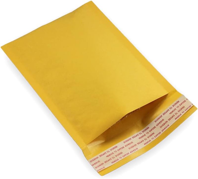 EcoSwift 10 Size #0000 4x6 Small Kraft Bubble Mailers Self Sealing Bulk Padded Shipping Supplies Packaging Materials Envelopes Bags 4 x 6 inches (Pack of 2) - Image 2